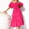 Monaco Dress FUCHSIA 1 Monaco Dress FUCHSIA -Mona Shop 0L4A1681 85447.1667192958