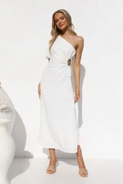 Ingrid Dress WHITE 7 Ingrid Dress WHITE -Mona Shop 0L4A1848 64120.1665631762
