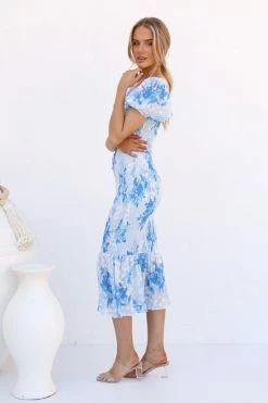 Liz Dress BLUE -Mona Shop 0L4A2196 15602.1665628545