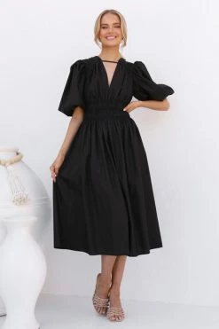 Teresa Dress BLACK -Mona Shop 0L4A2211 93737.1666149915