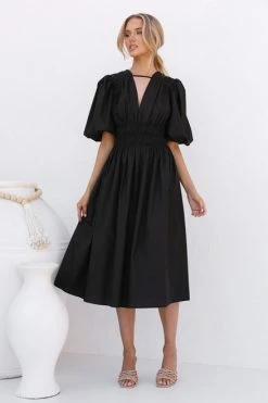Teresa Dress BLACK -Mona Shop 0L4A2214 66084.1666149914