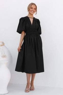 Teresa Dress BLACK -Mona Shop 0L4A2220 93543.1666149915