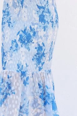 Liz Dress BLUE -Mona Shop 10L4A2183 40623.1665628490