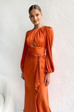 Tatiana Dress ORANGE 5 Tatiana Dress ORANGE -Mona Shop 1IMG 2153 1 86711.1655784411