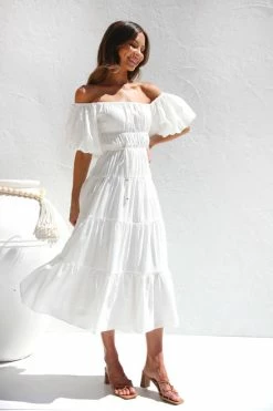 Monaco Dress WHITE