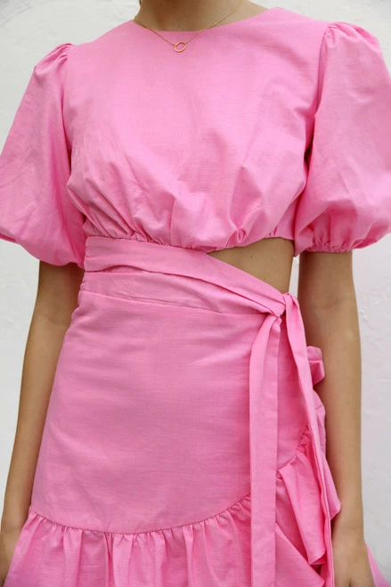 Xanthi Dress PINK Xanthi Dress PINK -Mona Shop 1IMG 6373 86653.1670491545