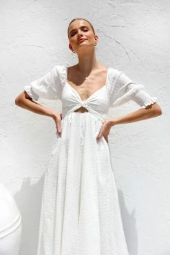 Vera Dress WHITE -Mona Shop 1IMG 7237 94699.1666865336