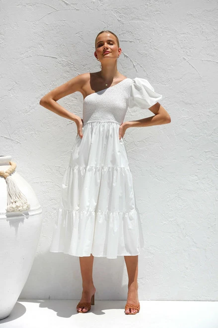 Alexandra Dress WHITE Alexandra Dress WHITE -Mona Shop 1IMG 7344 09115.1668078963
