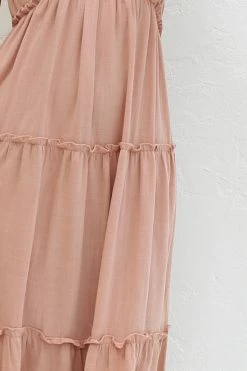 Fiona Dress DUSTY ROSE -Mona Shop 1IMG 9964 28104.1674130435