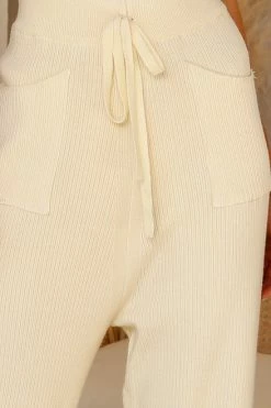 Miguel Knit Pants CREAM 10 Miguel Knit Pants CREAM -Mona Shop 1 L4A1182 54555.1597631515
