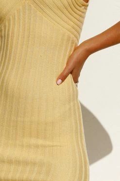 Manon Midi Dress YELLOW 8 Manon Midi Dress YELLOW -Mona Shop 1 L4A1472 37323.1648338470