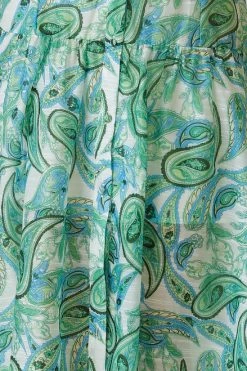 Shania Dress GREEN PAISLEY -Mona Shop 1 L4A2725 93969.1639462698