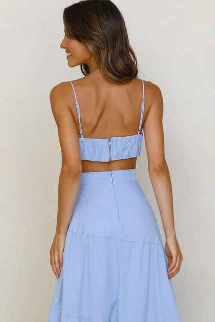 Lia Top PERIWINKLE Lia Top PERIWINKLE -Mona Shop 1 L4A6289 54929.1635752220