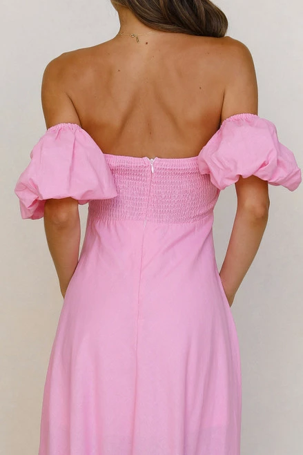 Megan Dress PINK Megan Dress PINK -Mona Shop 1 L4A6508 60489.1635821369