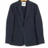 HANSEN GARMENTS CHRIS | Classic Two Button Blazer | Brushed Blue