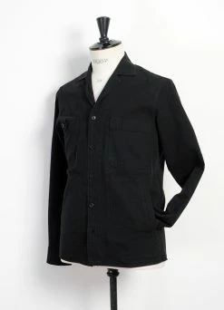 HANSEN GARMENTS SAM | Casual Over Shirt | Black -Mona Shop 23 25 2 sam black 3