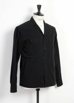HANSEN GARMENTS SAM | Casual Over Shirt | Black -Mona Shop 23 25 2 sam black 4