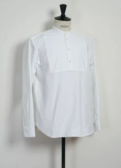 HANSEN GARMENTS RIKARD | Loose Fit Pull-on Shirt | White -Mona Shop 25 14 1 rikard white 2