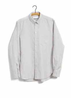 HANSEN GARMENTS HAAKON | Hidden Button Down Shirt | Clay