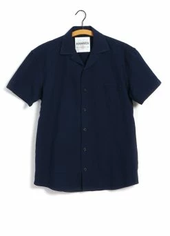HANSEN GARMENTS JONNY | Short Sleeve Shirt | Indigo