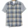 HANSEN GARMENTS JONNY | Short Sleeve Shirt | Blue Checks -Mona Shop 25 20 3 jonny blue checks 1