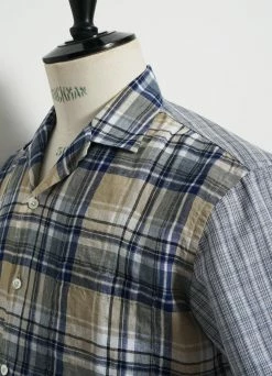 HANSEN GARMENTS JONNY | Short Sleeve Shirt | Blue Checks 6 HANSEN GARMENTS JONNY | Short Sleeve Shirt | Blue Checks -Mona Shop 25 20 3 jonny blue checks 4