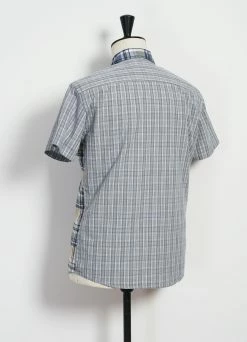 HANSEN GARMENTS JONNY | Short Sleeve Shirt | Blue Checks 7 HANSEN GARMENTS JONNY | Short Sleeve Shirt | Blue Checks -Mona Shop 25 20 3 jonny blue checks 5