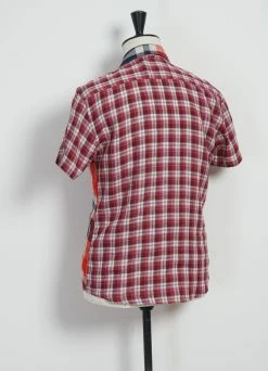 HANSEN GARMENTS JONNY | Short Sleeve Shirt | Red Checks 7 HANSEN GARMENTS JONNY | Short Sleeve Shirt | Red Checks -Mona Shop 25 20 8 jonny red checks 5