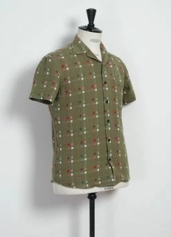HANSEN GARMENTS JONNY | Short Sleeve Shirt | Nevada Green -Mona Shop 25 22 6 jonny nevada green 3
