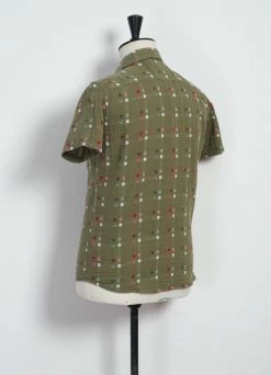 HANSEN GARMENTS JONNY | Short Sleeve Shirt | Nevada Green -Mona Shop 25 22 6 jonny nevada green 4