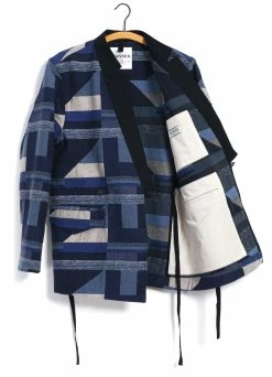 HANSEN GARMENTS FALK | Kakashi Blazer | Blue Mix 7 HANSEN GARMENTS FALK | Kakashi Blazer | Blue Mix -Mona Shop 25 97 3 falk bluemix 2
