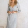 Monroe Midi Dress GREY 1 Monroe Midi Dress GREY -Mona Shop 2 L4A8440 41887.1620966091