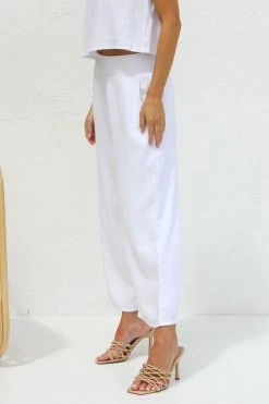 Celine Pants WHITE -Mona Shop 3IMG 0107 34275.1674129926
