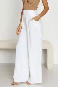 Carlee Pants WHITE -Mona Shop 44L8A2101 67756.1653373766