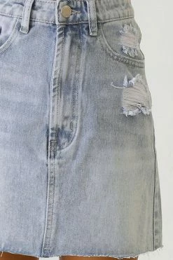 Lucia Denim Skirt -Mona Shop 44 L4A0456 24779.1640926856