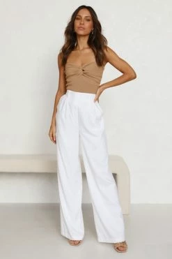 Carlee Pants WHITE -Mona Shop 4L8A2092 94424.1653373761