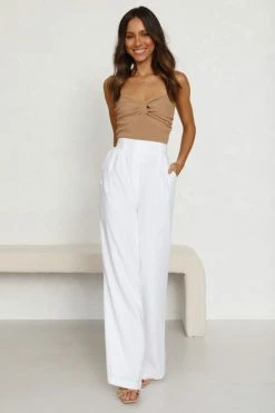 Carlee Pants WHITE -Mona Shop 4L8A2095 53548.1653373770