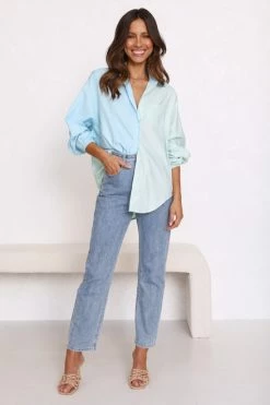 Lira Shirt BLUE -Mona Shop 4L8A2219 73040.1653536002