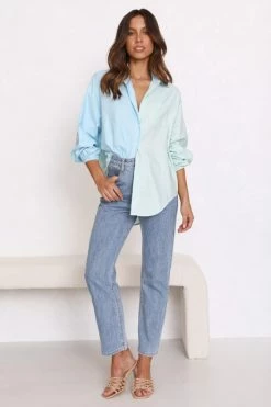 Lira Shirt BLUE -Mona Shop 4L8A2221 37669.1653536003