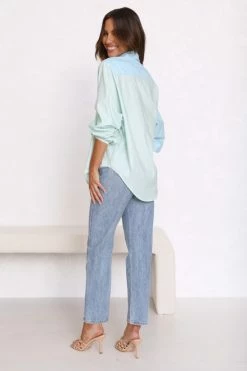 Lira Shirt BLUE -Mona Shop 4L8A2237 68808.1653536003