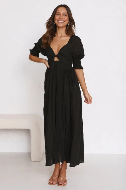 Vera Dress BLACK Vera Dress BLACK -Mona Shop 4L8A2360 36876.1661920790
