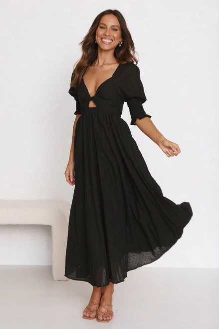 Vera Dress BLACK Vera Dress BLACK -Mona Shop 4L8A2363 19604.1661920790