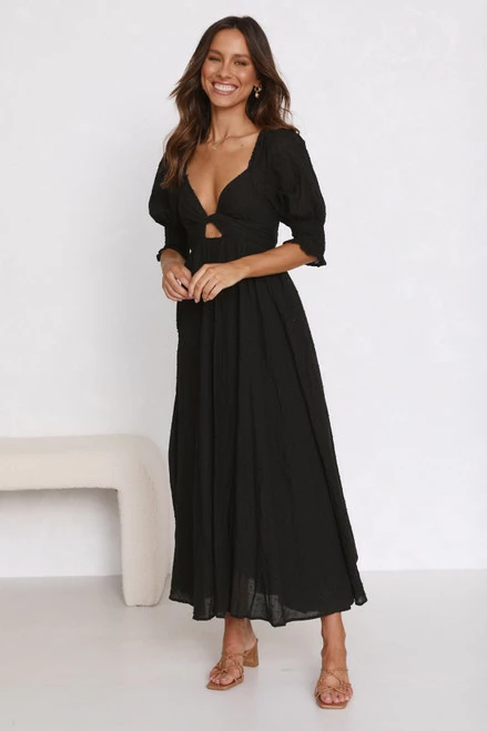 Vera Dress BLACK Vera Dress BLACK -Mona Shop 4L8A2371 00965.1661920790