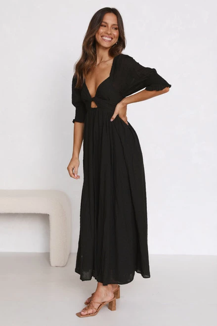 Vera Dress BLACK Vera Dress BLACK -Mona Shop 4L8A2378 69479.1661920790