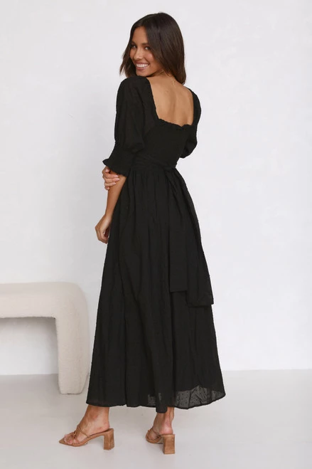 Vera Dress BLACK Vera Dress BLACK -Mona Shop 4L8A2385 71842.1661920790