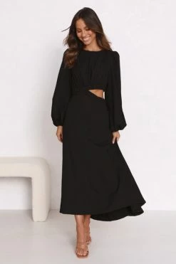 Nolan Dress BLACK -Mona Shop 4L8A2795 62229.1655183624