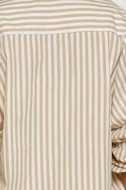 Kristen Shirt BEIGE -Mona Shop 4 L4A5342 09510.1646715322