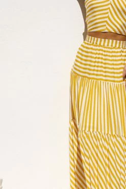 Kerry Set YELLOW STRIPE -Mona Shop 55 L4A1743 55349.1639985880