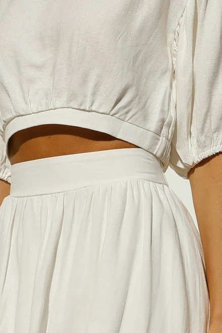 Bea Maxi Skirt WHITE Bea Maxi Skirt WHITE -Mona Shop 5 L4A0996 65954.1638618736