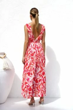 Kamilla Dress PINK MULTI 9 Kamilla Dress PINK MULTI -Mona Shop 6IMG 6483 14283.1668078221